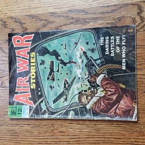 Vintage 60s Air War Stories No. 1 Dell Comics Comic Book